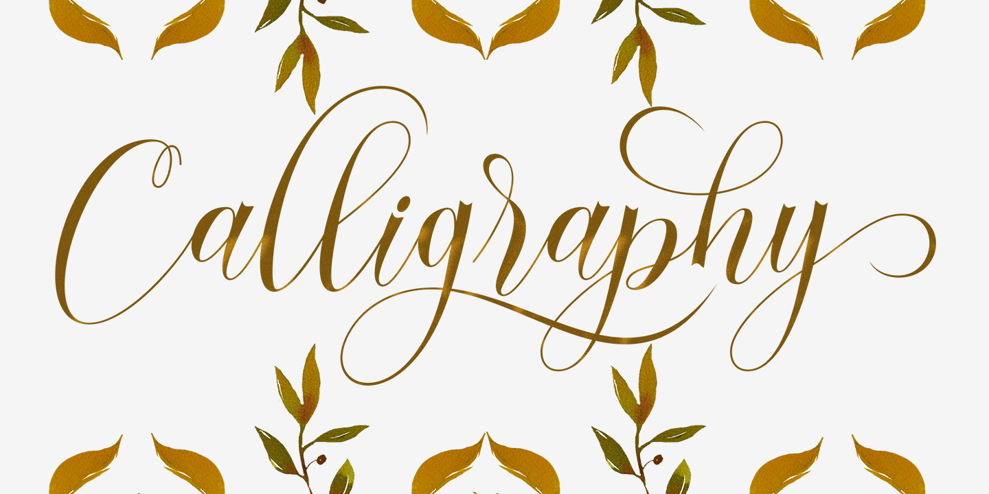 Beispiel einer Seychell Script Regular-Schriftart